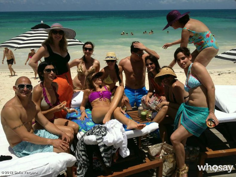 She wore a bikini to celebrate her 40th in Mexico during 2012.
Source: Who Say user Sofia Vergara