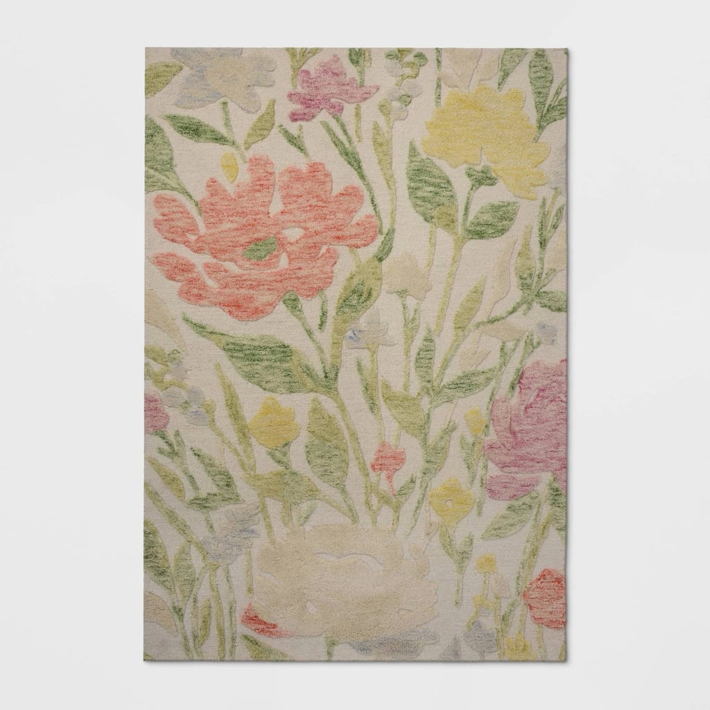 Floral Tufted Rug