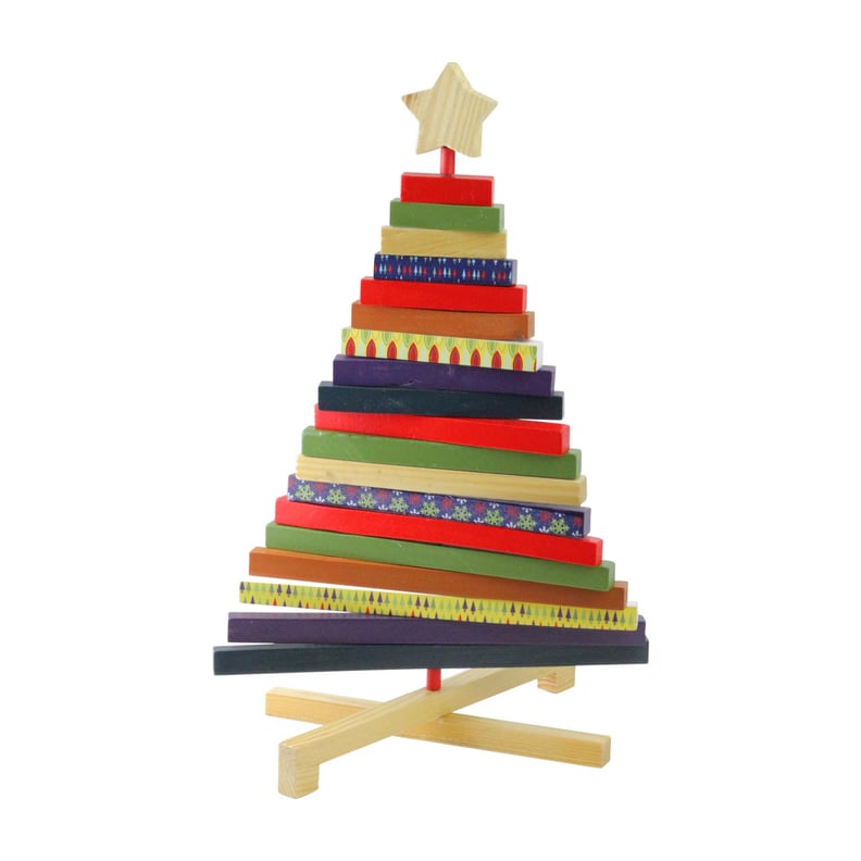 Northlight Adjustable Wooden Tabletop Christmas Tree