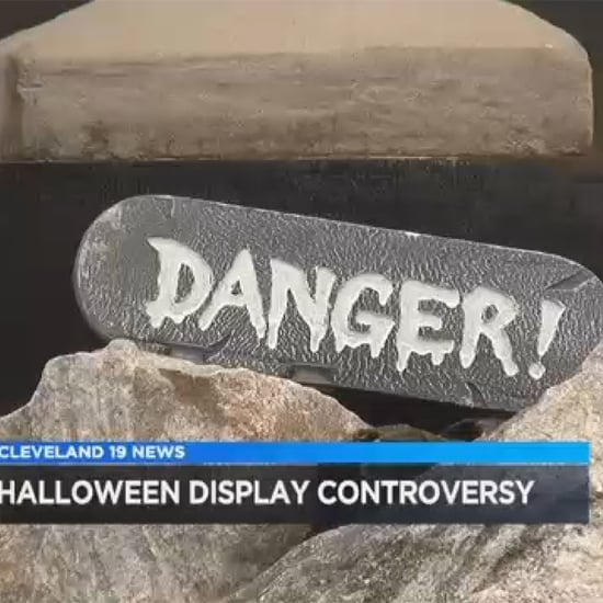 Controversial Halloween Lawn Display in Parma, Ohio
