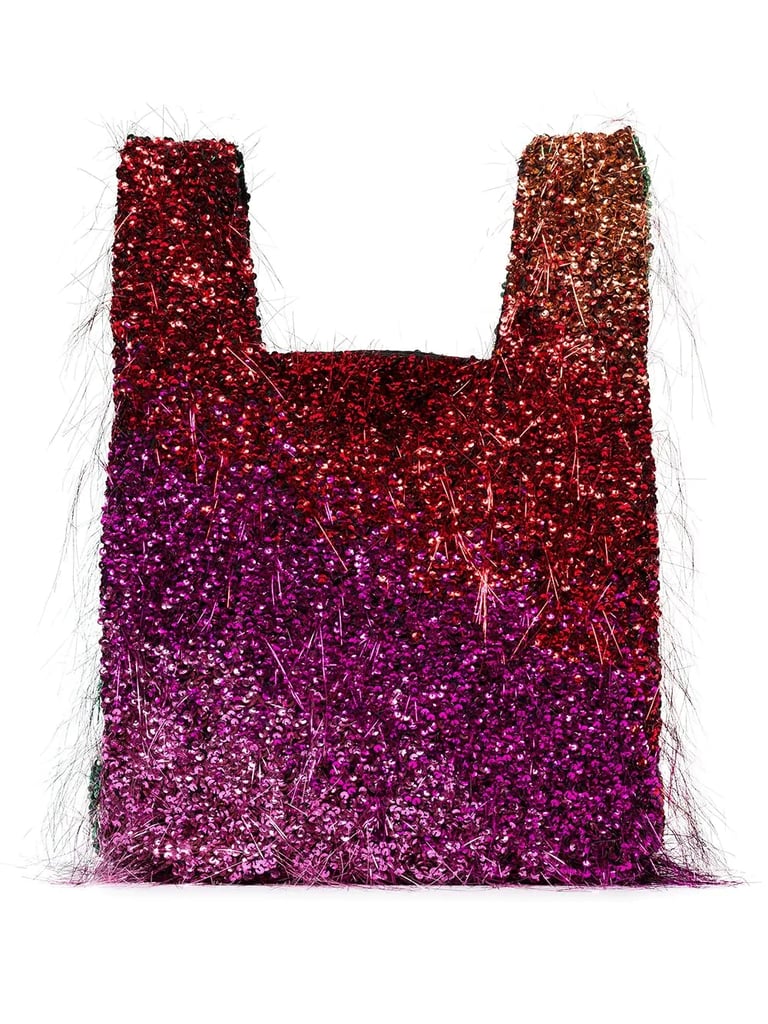 Ashish Tinsel Embellished Tote