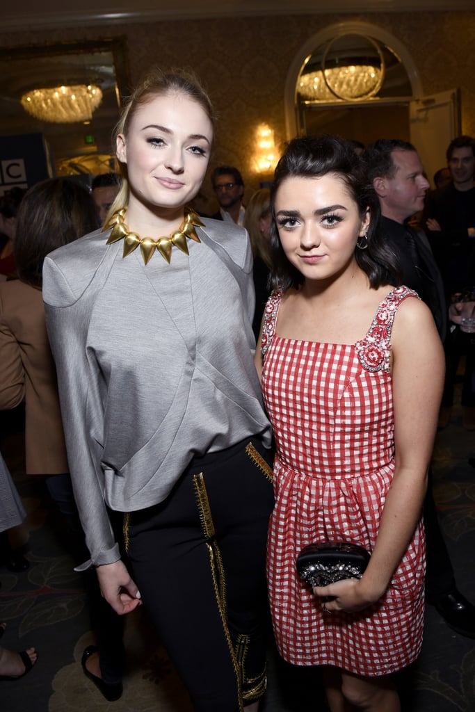 Maisie Williams and Sophie Turner Glamour UK Interview 2019