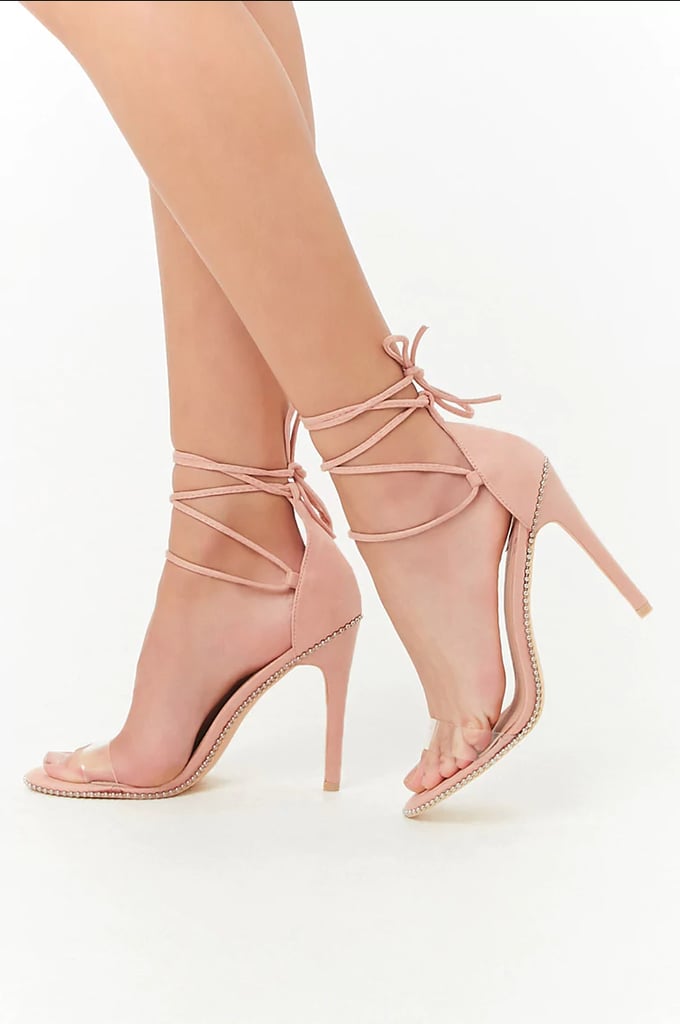 Forever 21 Beaded Faux Suede Sandals
