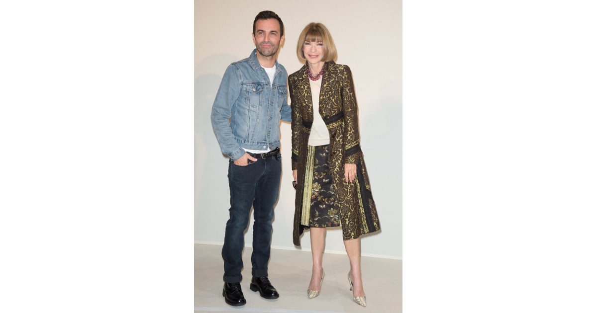 Anna Wintour and Nicolas Ghesquière  Anna wintour, Fashion, Anna wintour  style