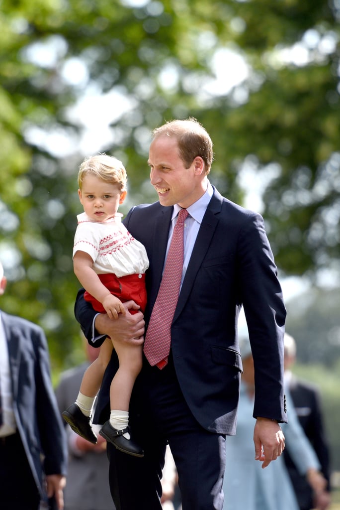 Prince George at Princess Charlotte's Christening | Pictures