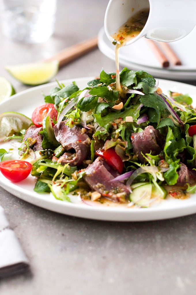 Gluten-Free: Thai Beef Salad | Easy Healthy Recipes | POPSUGAR Fitness ...