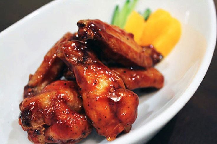 Honey Barbecue Chicken Wings