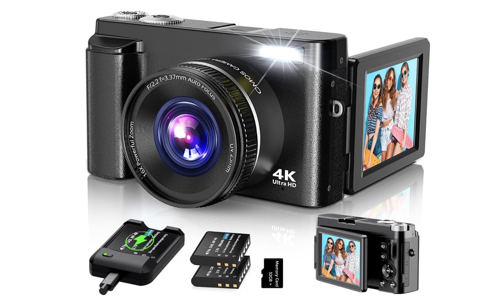 Deluvulu 4K Digital Camera