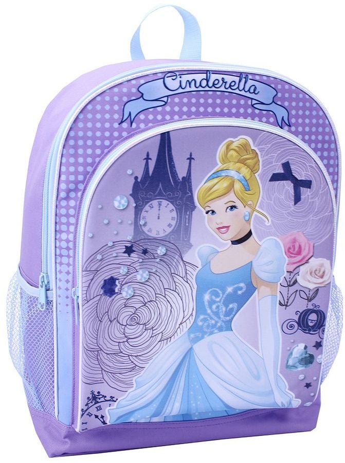 cinderella backpack and lunchbox