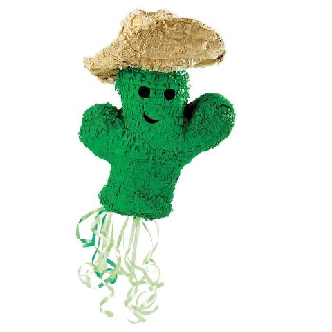 Cowboy Cactus Pull-String Piñata ($20)