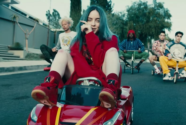 Billie Eilish Bad Guy Remixed Video Memes Popsugar Entertainment