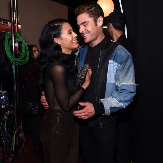 Zac Efron and Sami Miro at MTV Movie Awards 2016