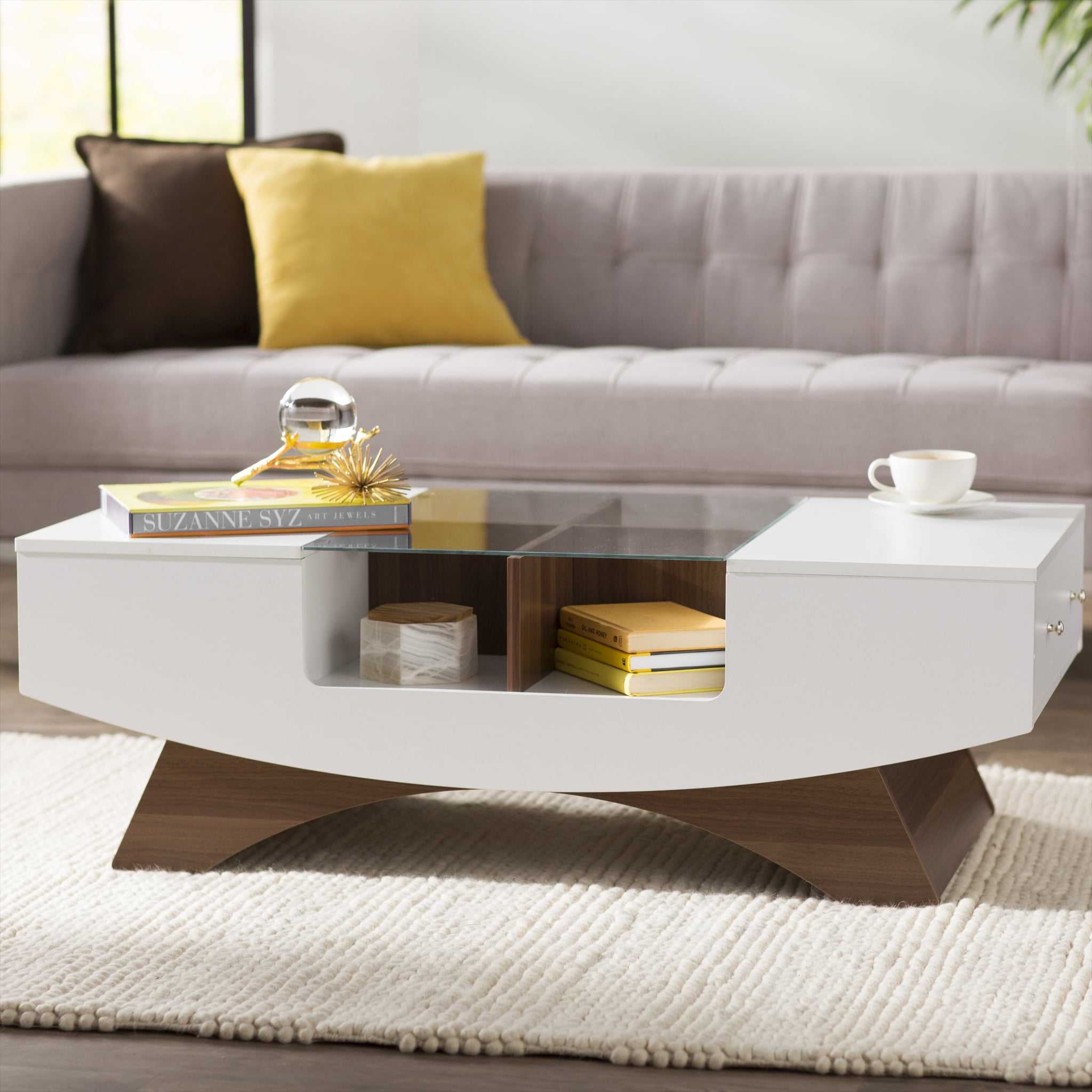 trestle coffee table target