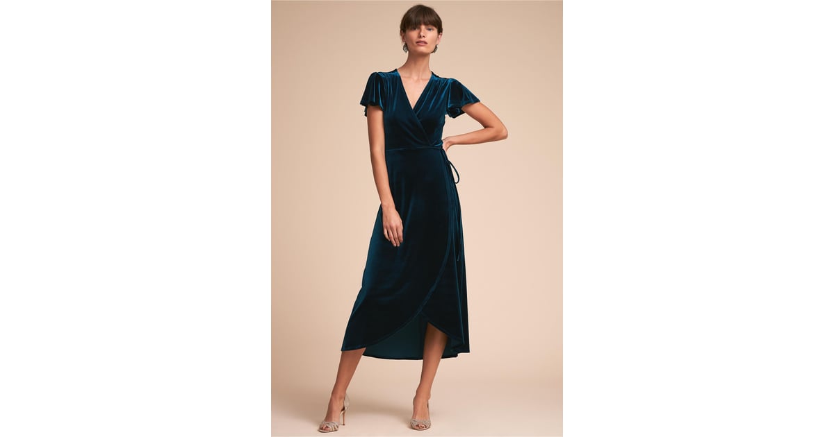 bhldn thrive velvet dress