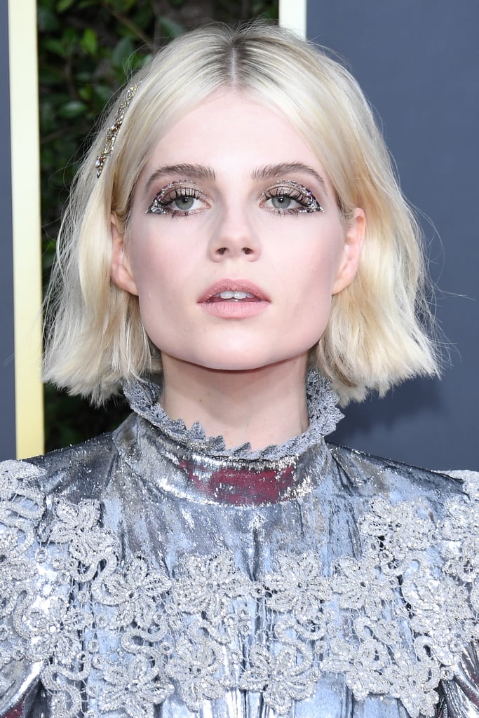 Lucy Boynton at the 2020 Golden Globes