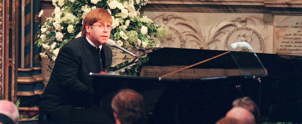 Elton John Singing "Candle in the Wind" at Diana's Funeral