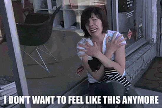 When your instructor won't stop with the burpees.