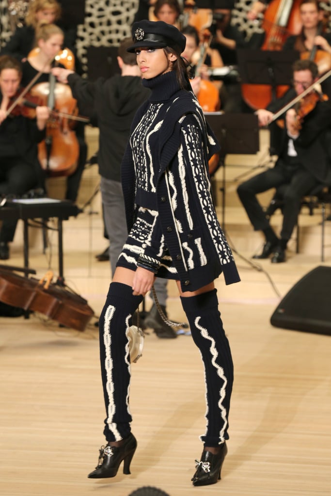 Plenty of Models Wore Thigh-High Leg Warmers