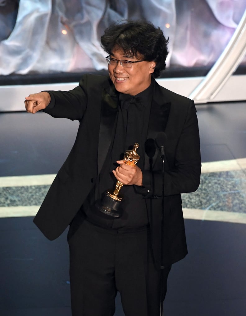 Bong Joon-Ho at the 2020 Oscars