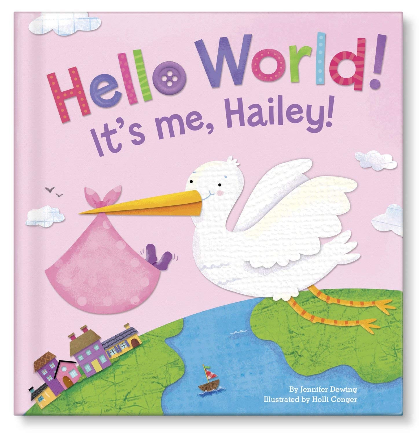 Personalized Baby Board Book Attention Baby Shower Attendees