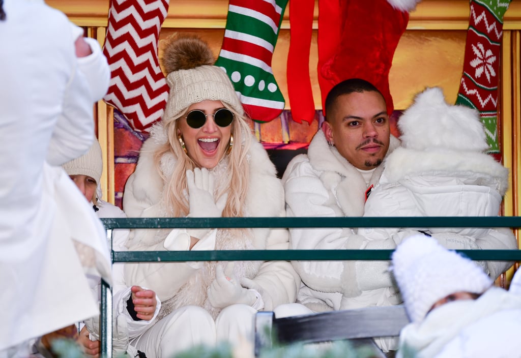 Diana Ross and Family at the Macy's Thanksgiving Parade 2018