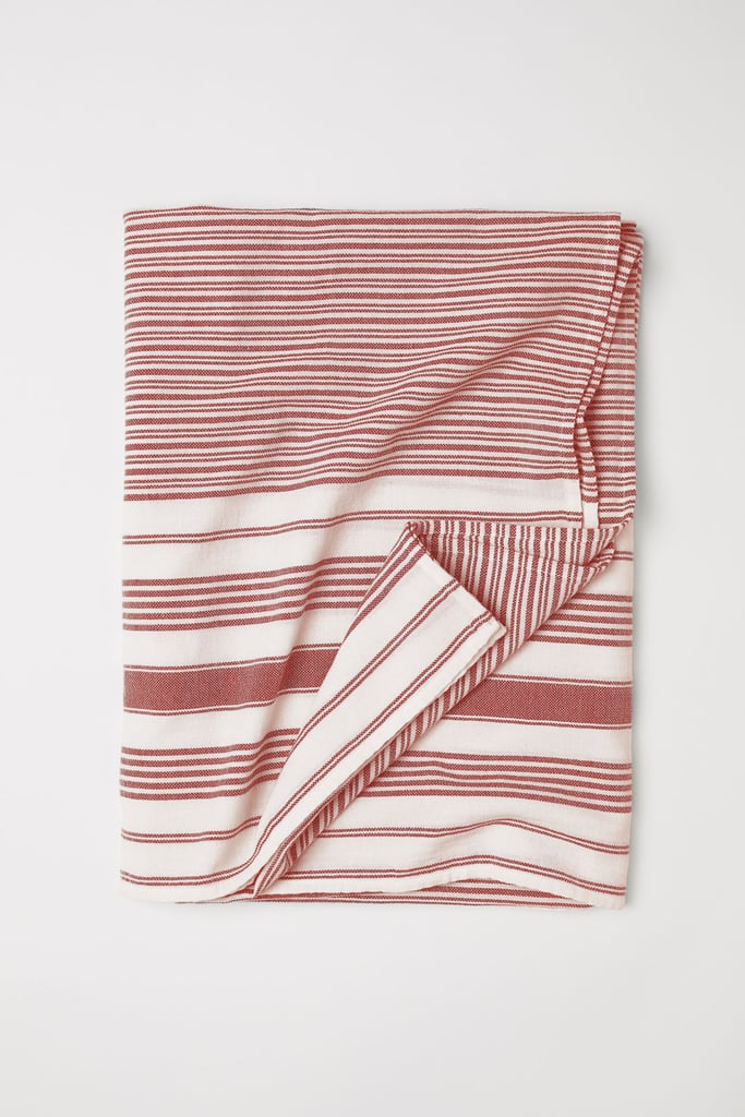 Striped Cotton Tablecloth