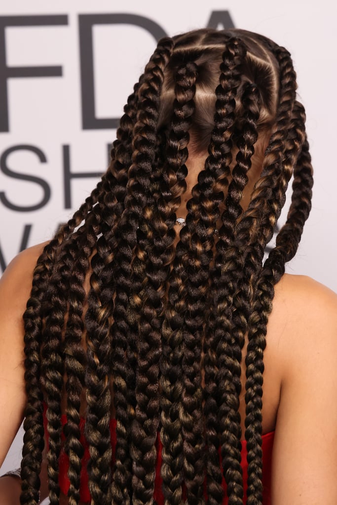 Zendaya Debuted Jumbo Box Braids at the CFDA Awards