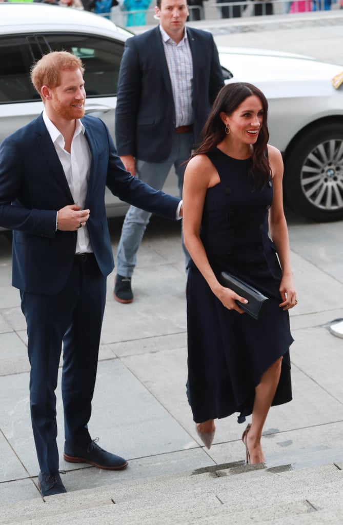 Meghan Markle's Antonio Berardi Dress October 2018