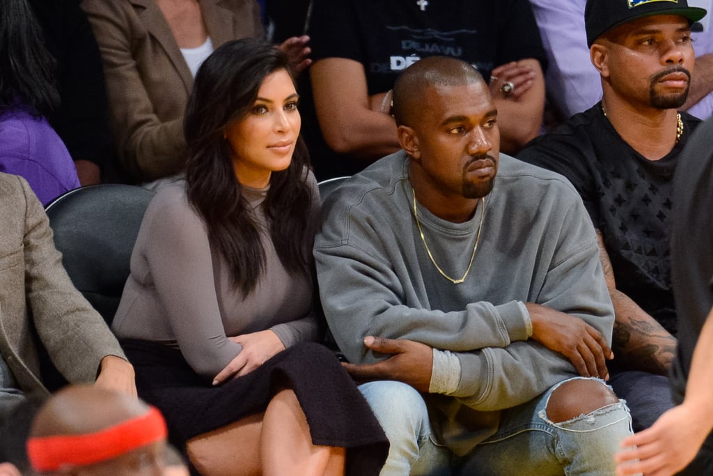 When He Went to a Lakers Game With Kim