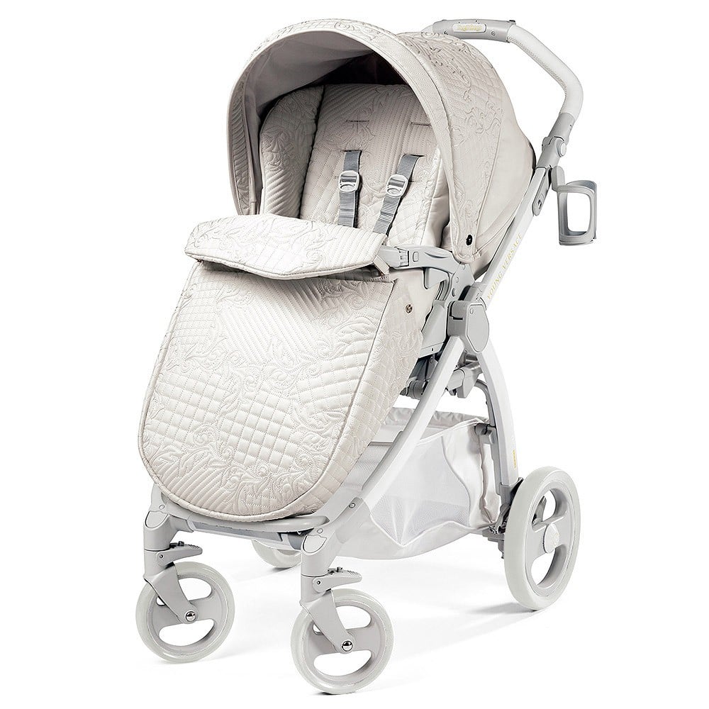 white strollers