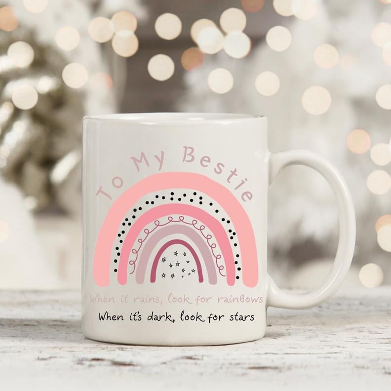 Uplifting Bestie Rainbow Mug