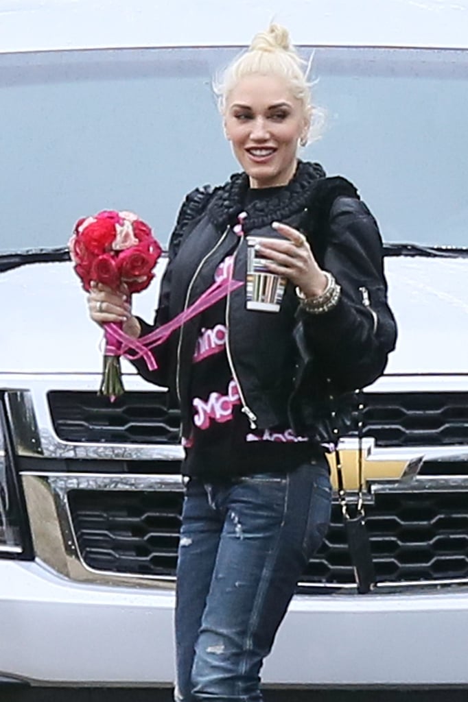 Blake Shelton and Gwen Stefani in Nashville January 2016