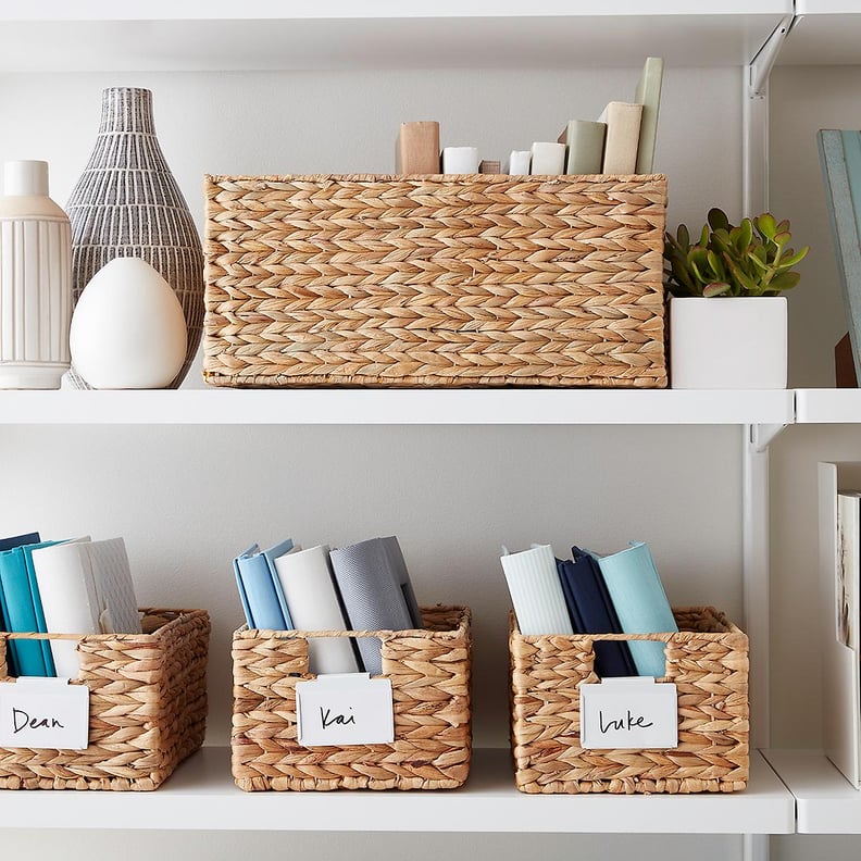 Water Hyacinth Storage Bins With Handles