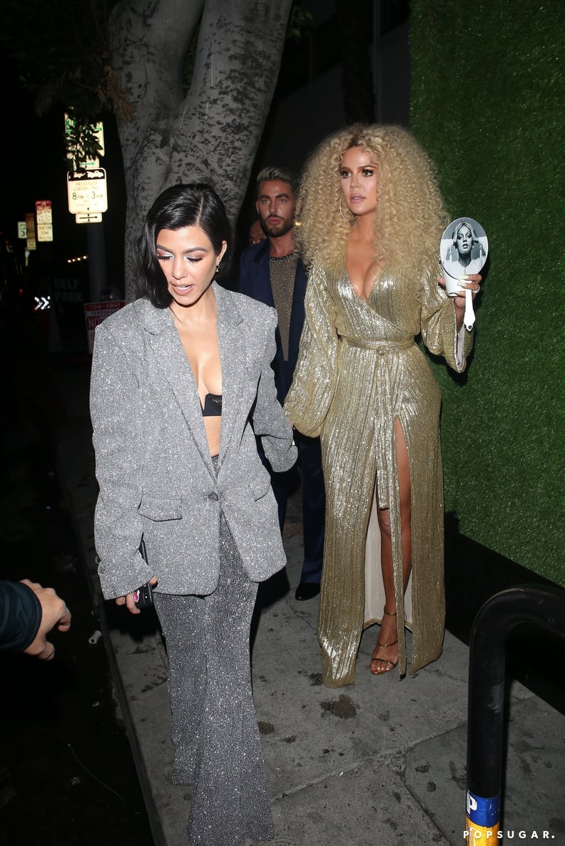 Kourtney and Khloé Kardashian