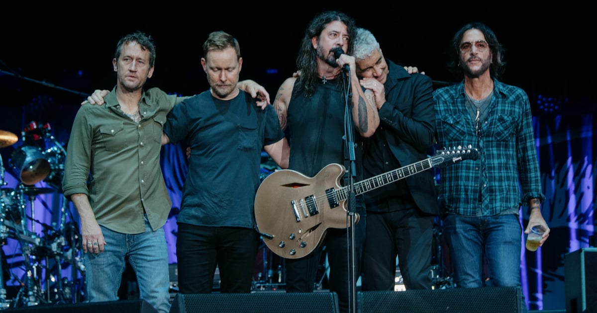 Taylor Hawkins' son Shane performs with the Foo Fighters in tribute to his late father