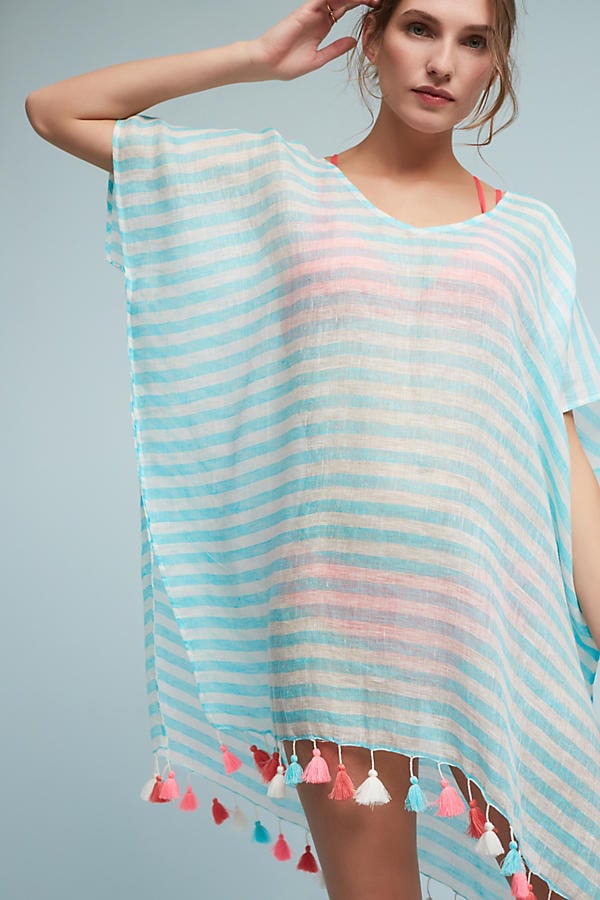 Seafolly Striped Kaftan Cover-Up