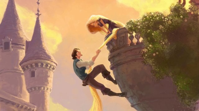 Preview For Disney S Tangled Starring Zachary Levi And Mandy Moore Popsugar Entertainment