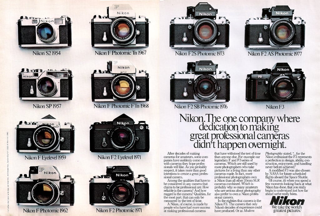 Very cool Nikon timeline.