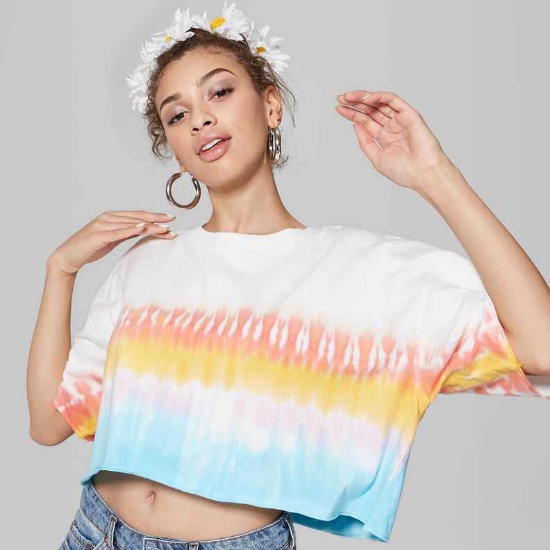 Wild Fable Crop Top Shirt Knit Tops