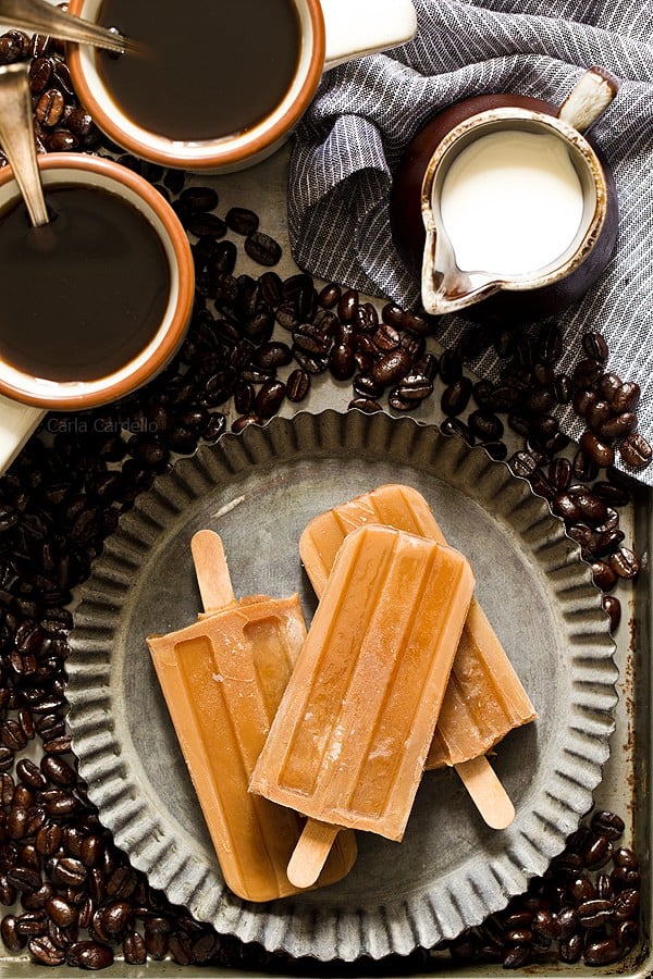 Iced Coffee Ice Lolly