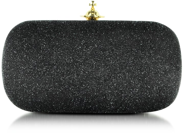 Vivienne Westwood Angel Small Black Clutch ($370)
