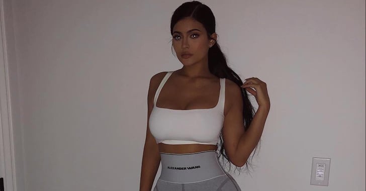 Alexander wang top leggings grey kylie