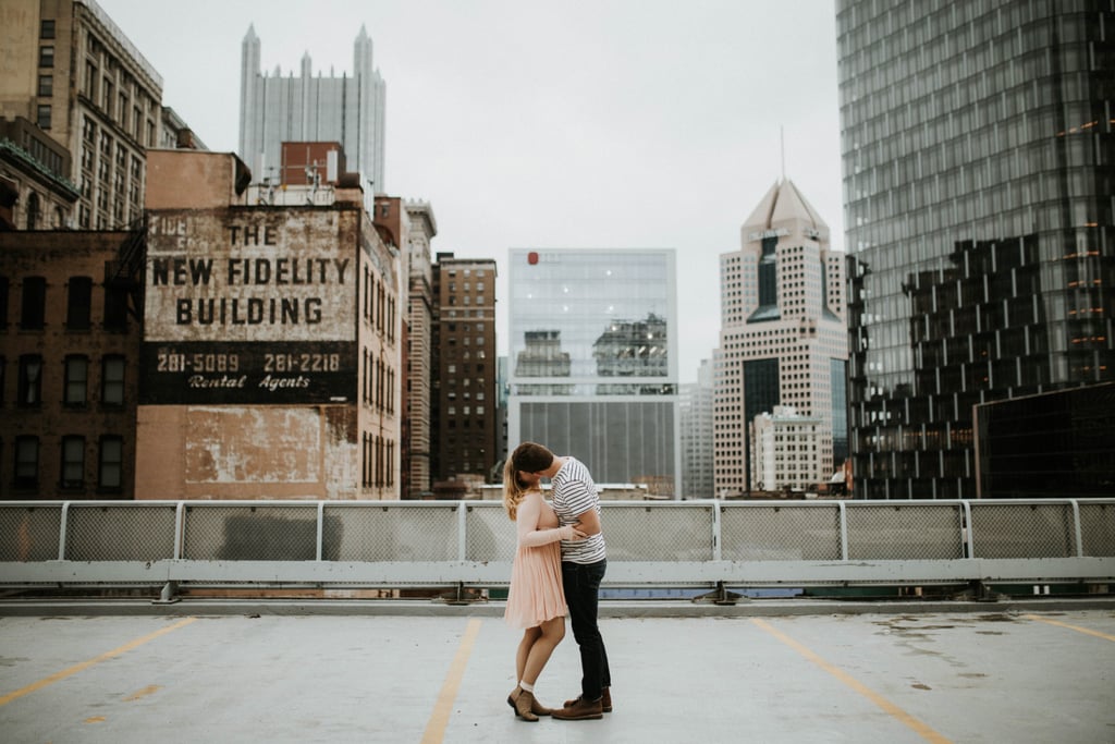 Rooftop Engagement Shoot