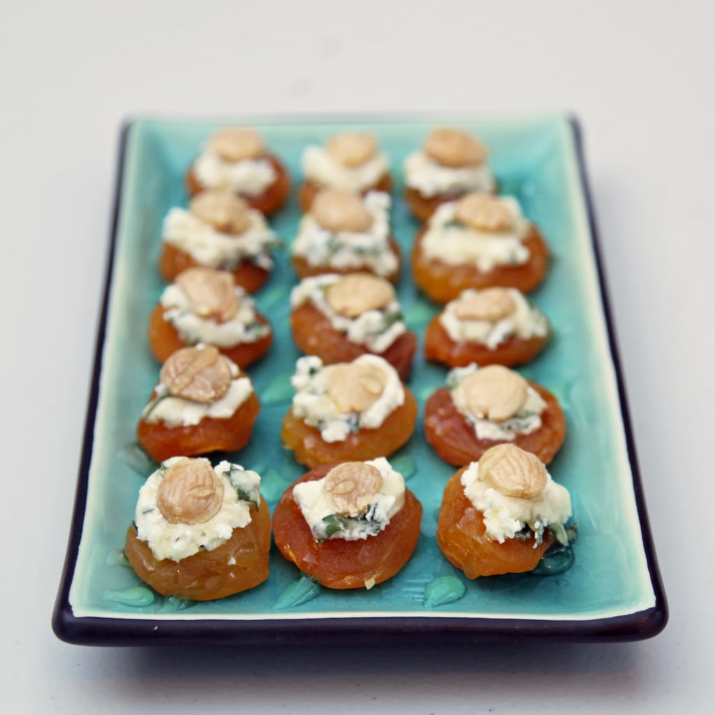 Apricot, Goat Cheese, and Almond Bites