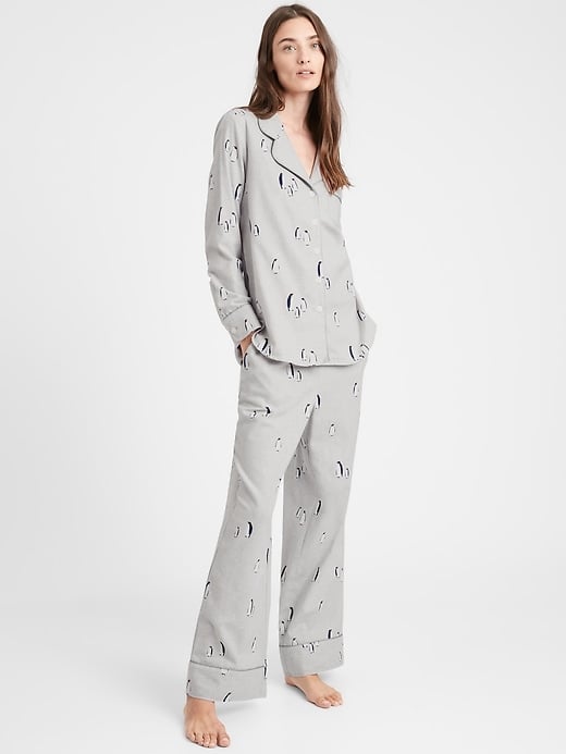 Banana Republic Flannel Pajama Set