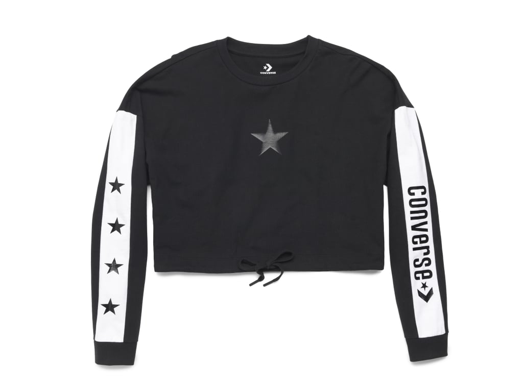 Converse x Miley Cyrus Women's Long-Sleeve Crop T-Shirt ($45)