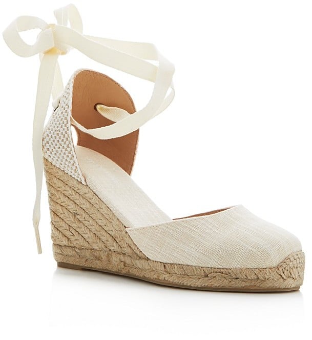 A Pair of Espadrille Wedges