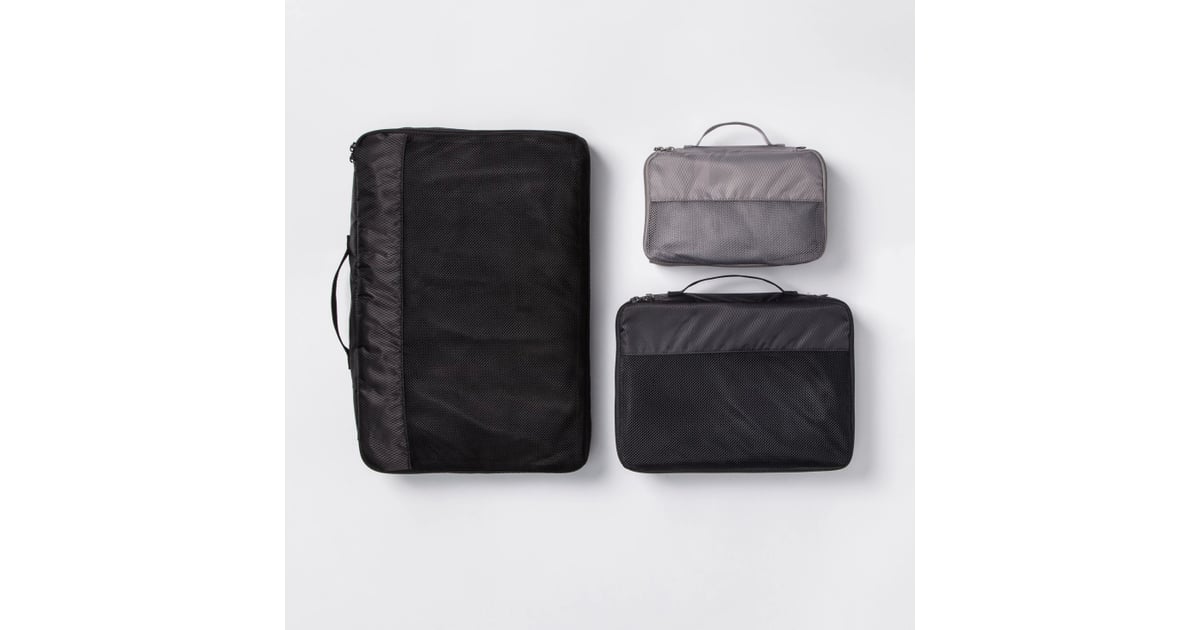 3Piece Packing Cube Set Best Travel Accessories From Target