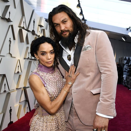 Photo of Jason Momoa Delivering Christmas Tree to Lisa Bonet