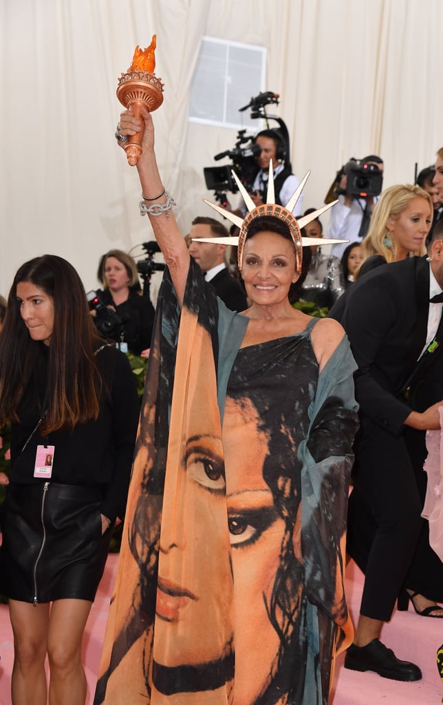 Diane von Furstenberg at the 2019 Met Gala